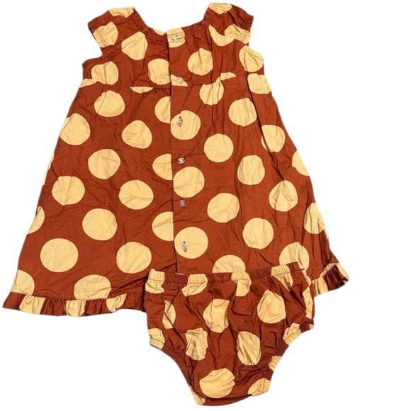 Sara Lynn Togs University of Texas Longhorn Football Dress Bloomer Campus Set - Picture 3 of 4